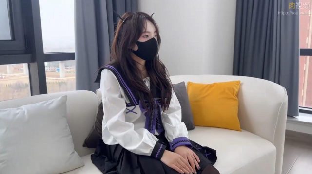 極品高中嫩妹課後兼差賣身 開檔黑絲配無毛蜜穴 陳老師親自調教