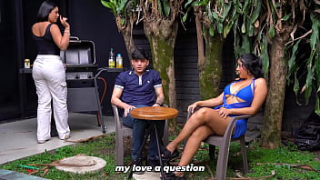 Im Lặng Vào, Mẹ Kế Cặp Kè Trai Trẻ Của Con Gái Ngay Sau Lưng – Big Jackson & Lina Henao